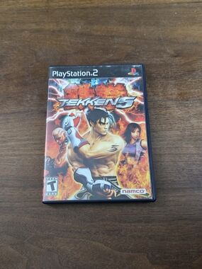 Sony PS2 Tekken 5 Game CIB